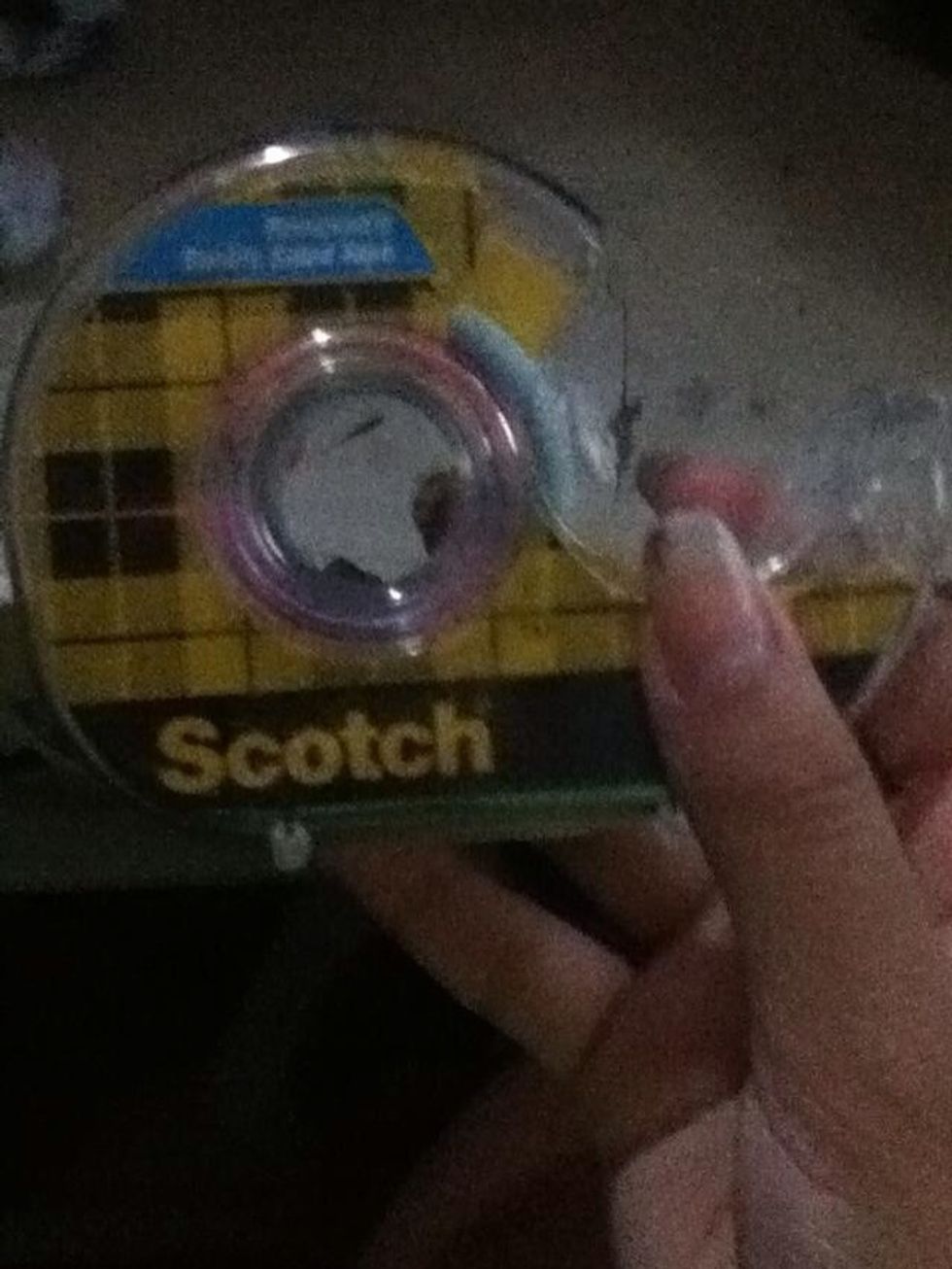Tape.