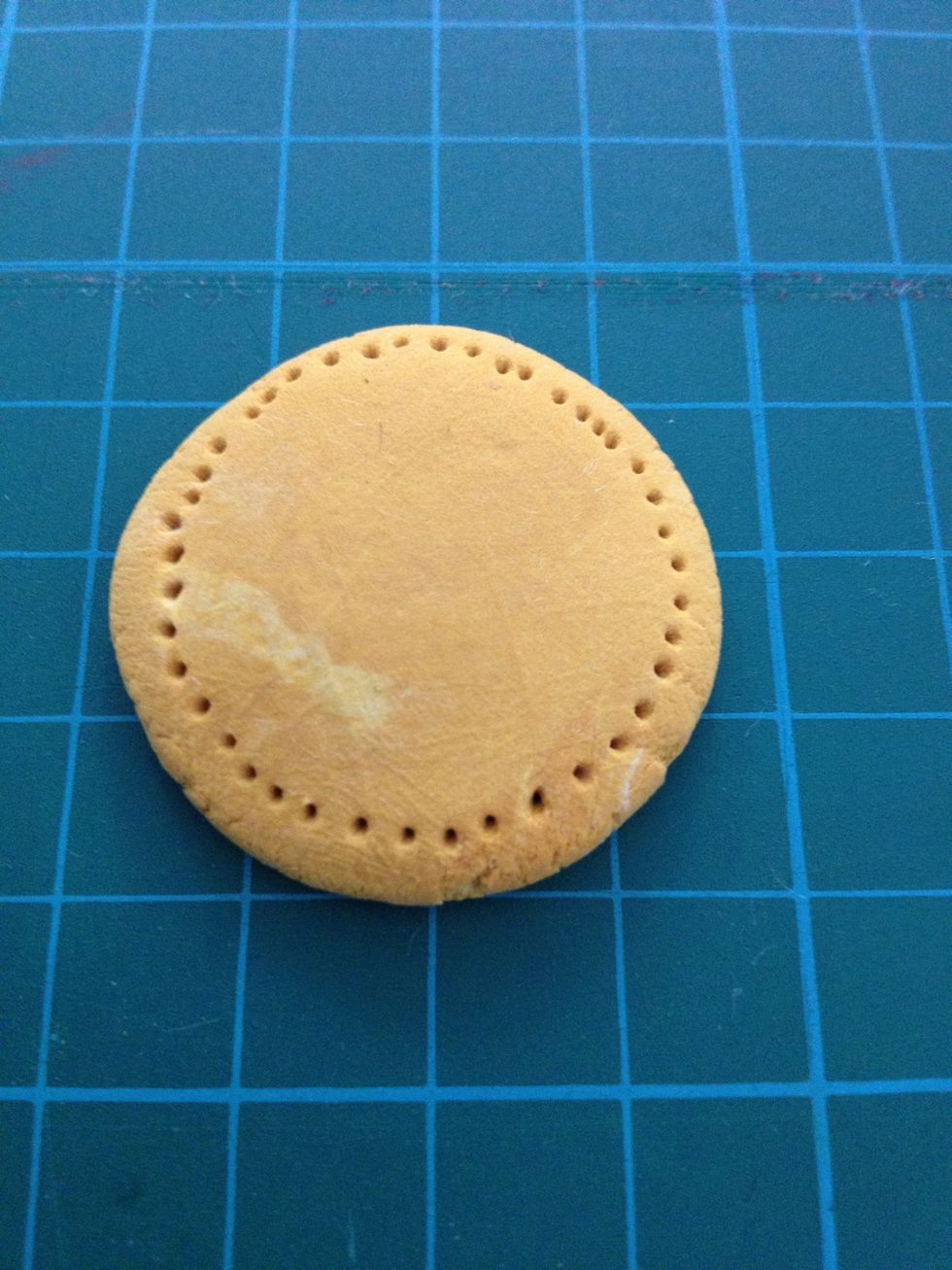 Tart base is finished.