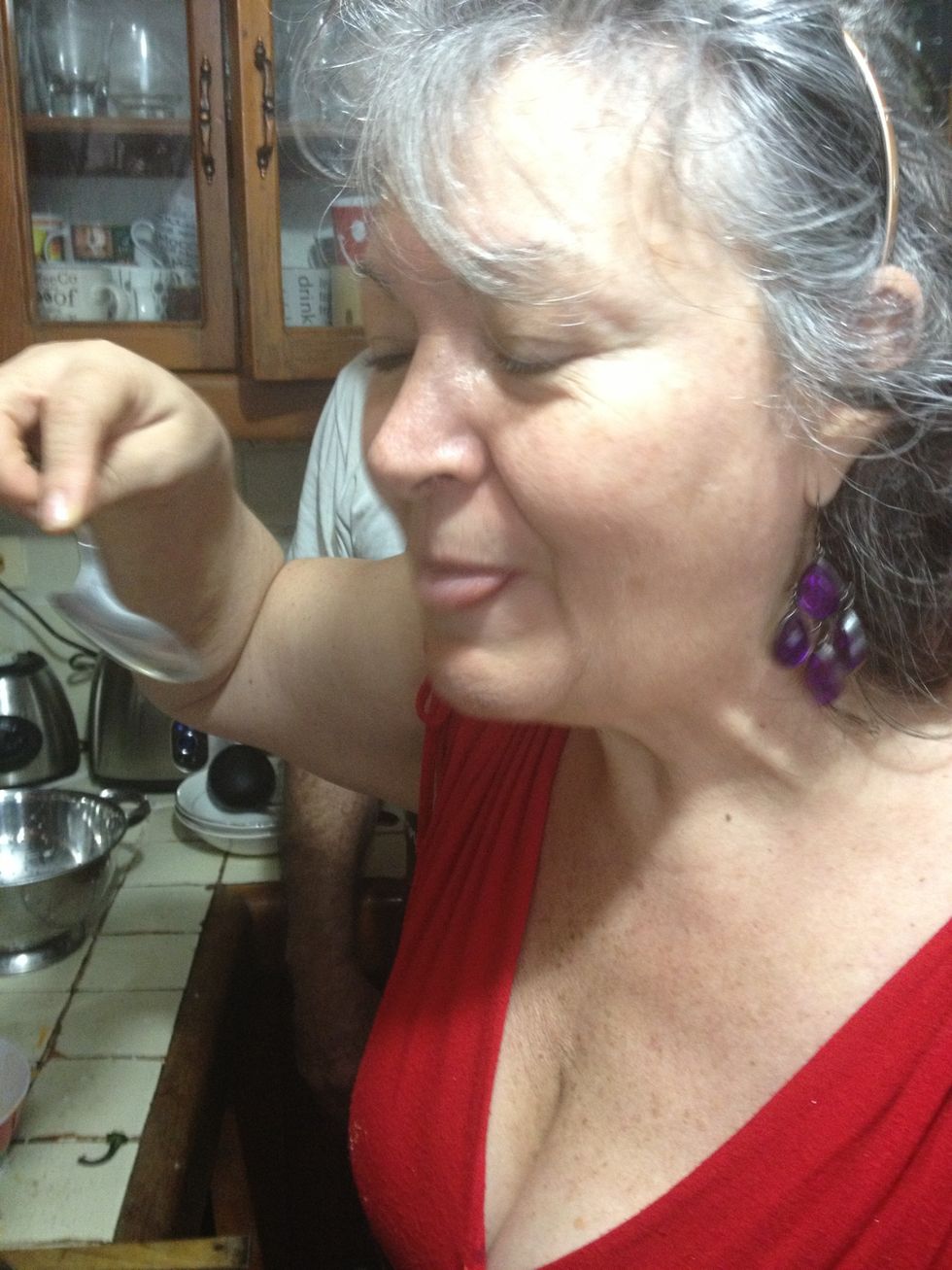 Taste a bit of the water, it must be a little salty.