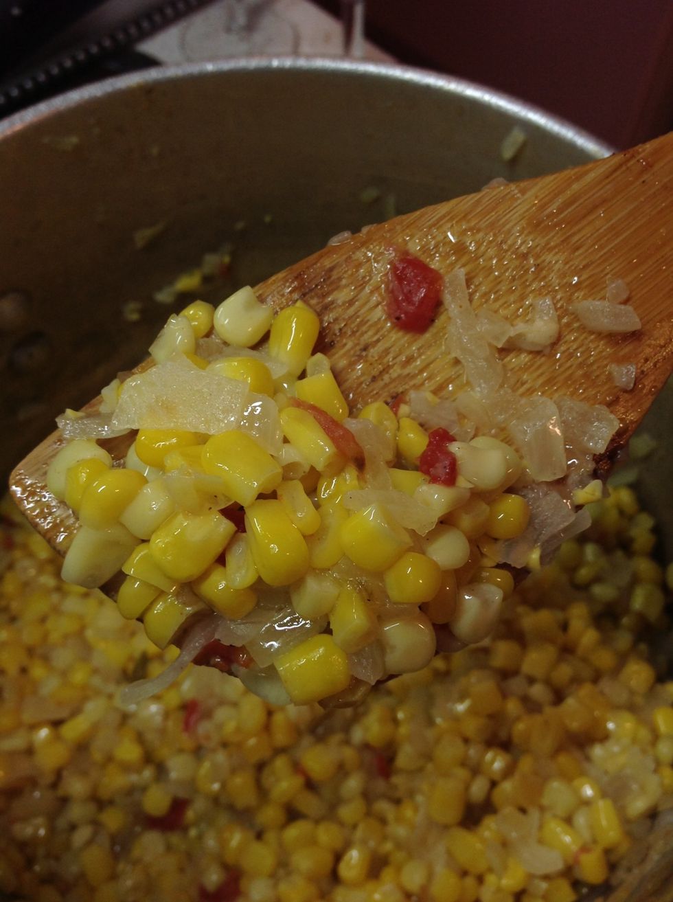 Taste to check for level of "heat".  Add more Ro-tel and/or more Tony's if you prefer a spicier dish.  Cook for another 10-15 minutes, stirring occasionally.