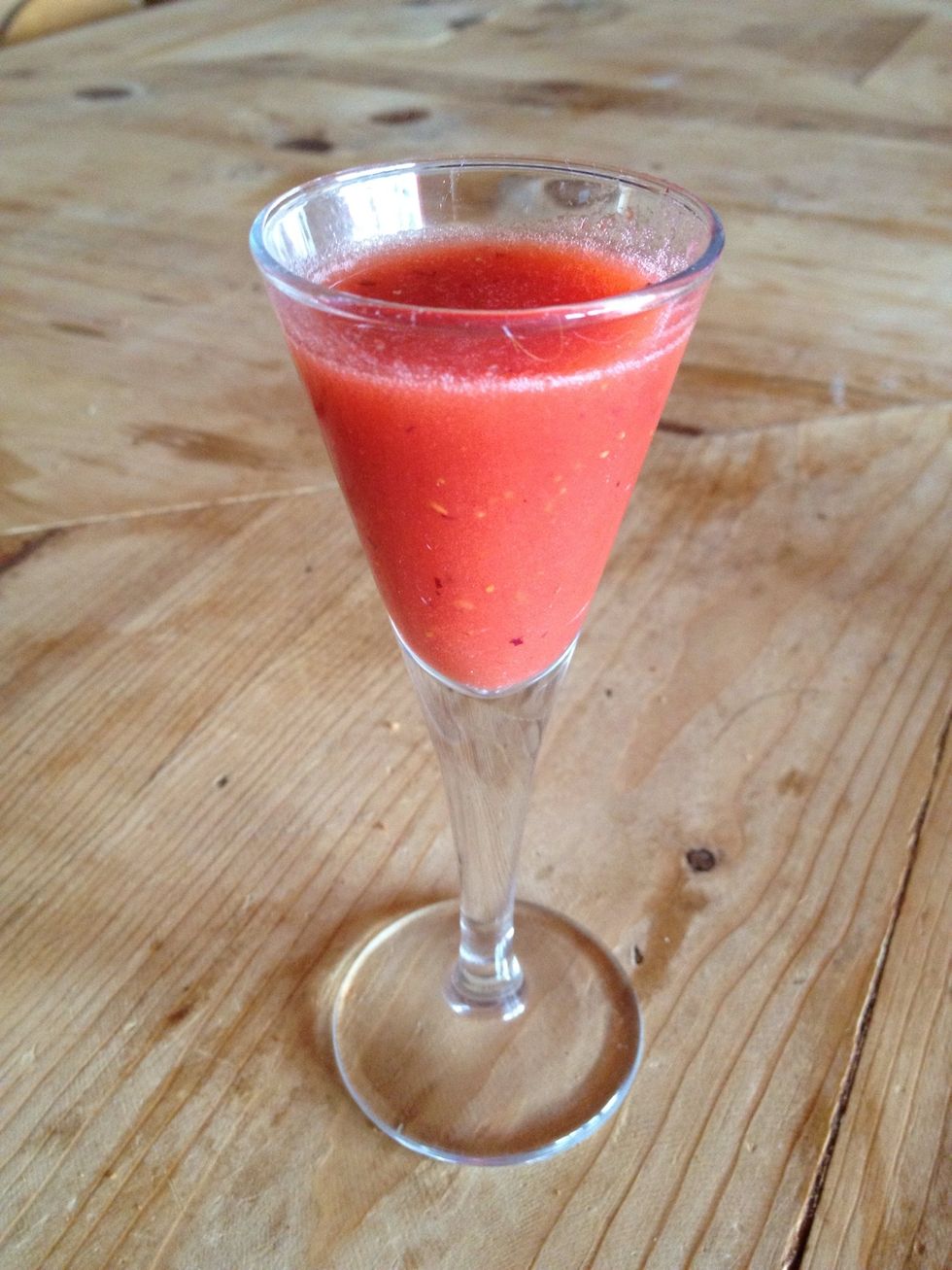 Tastes best when served with ice cubes!