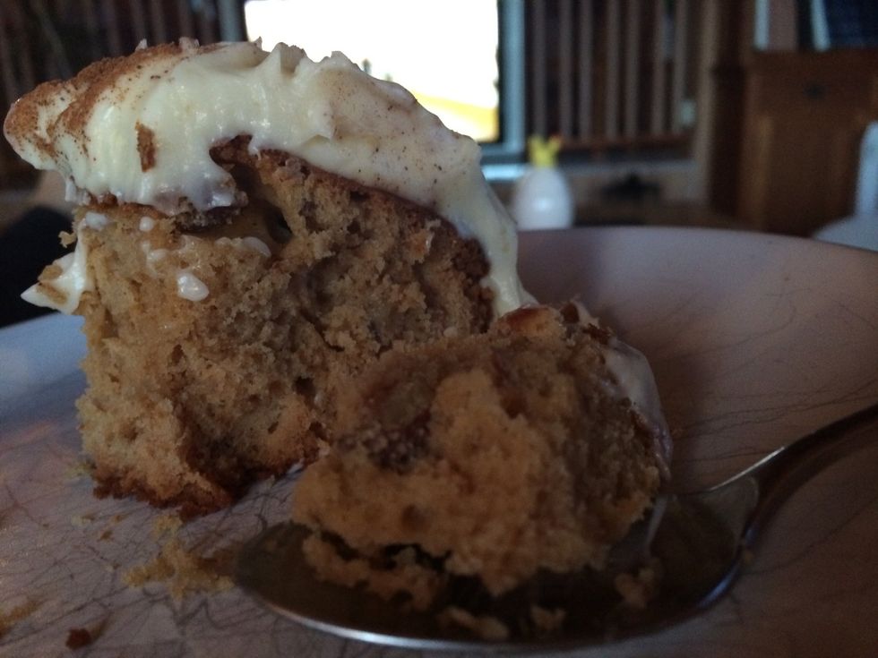 Tastes soooo good! Mmm... I reckon it will taste even better tomorrow.