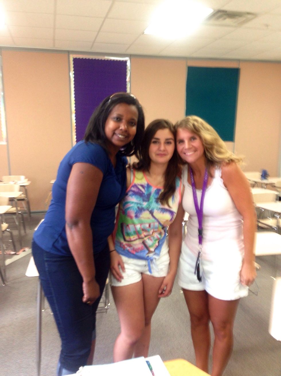 Teachers form bonds with not only their students but with their colleagues. :)