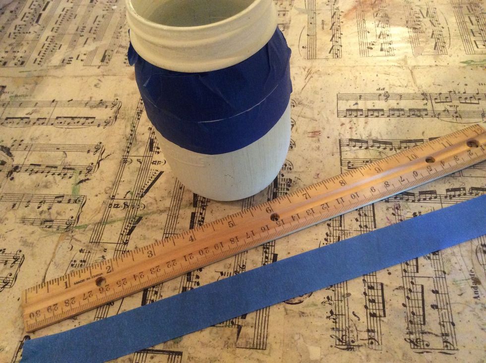 Tear off a third piece of tape....