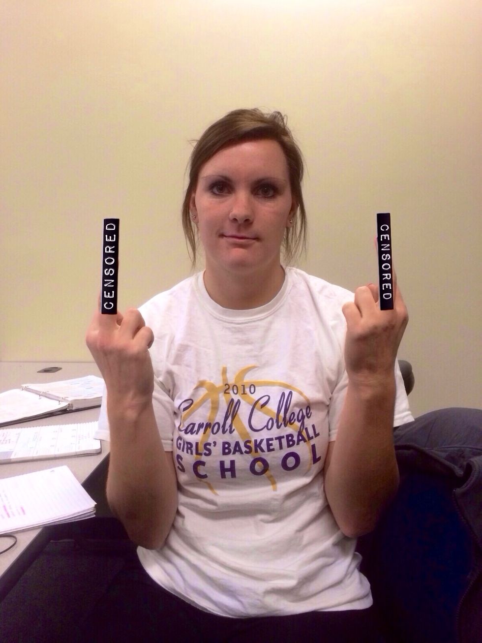 Tell someone you hate them.