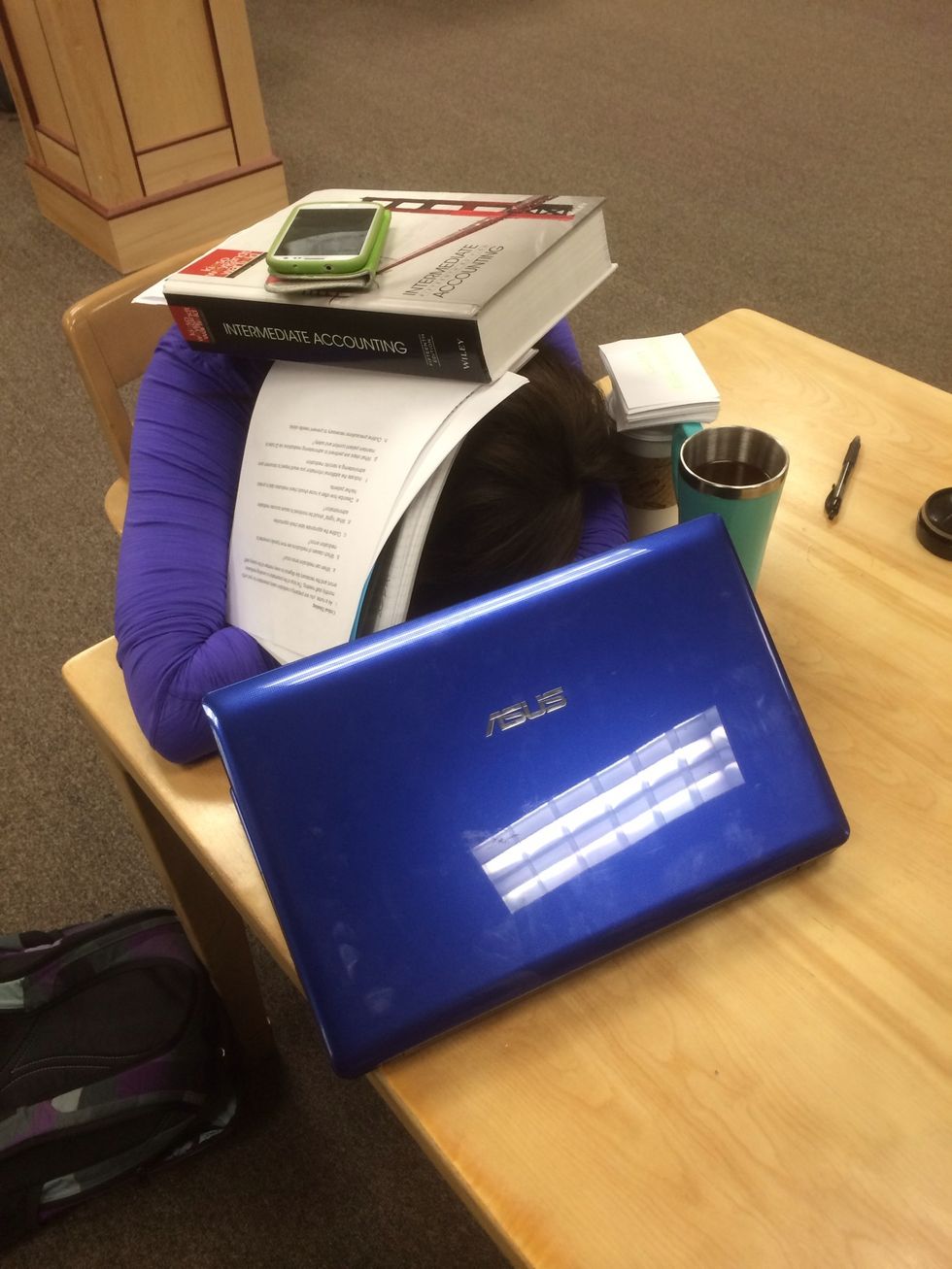 Tell someone you're a nursing major.