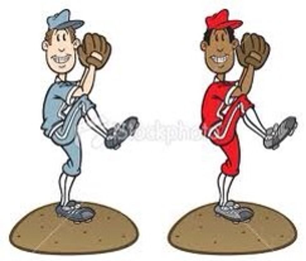 Tell that person that's going to throw you the ball to stand a few feet away from you.