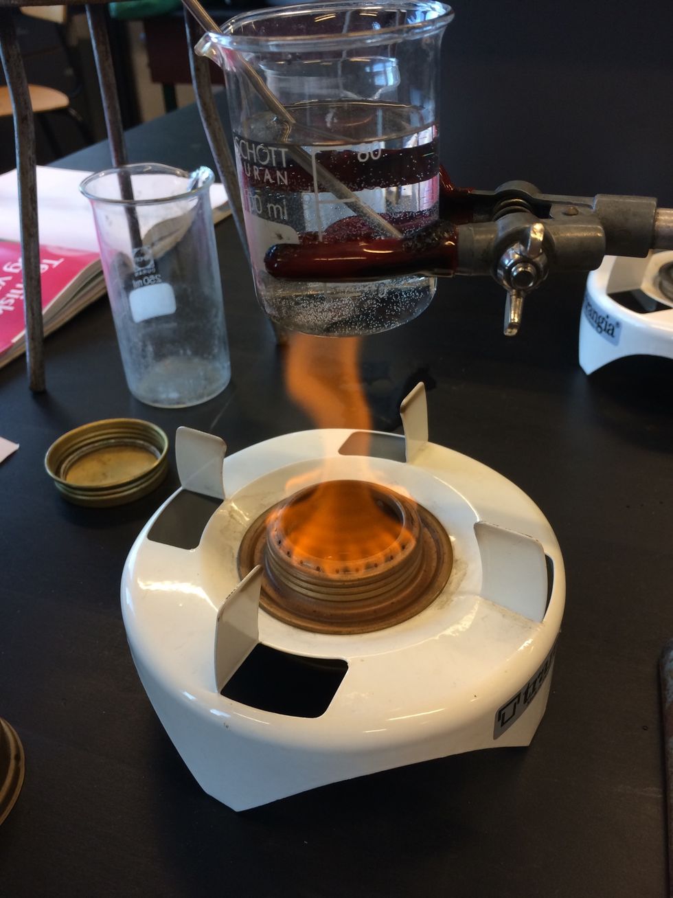 Temperaturen p\u00e5 vandet m\u00e5les