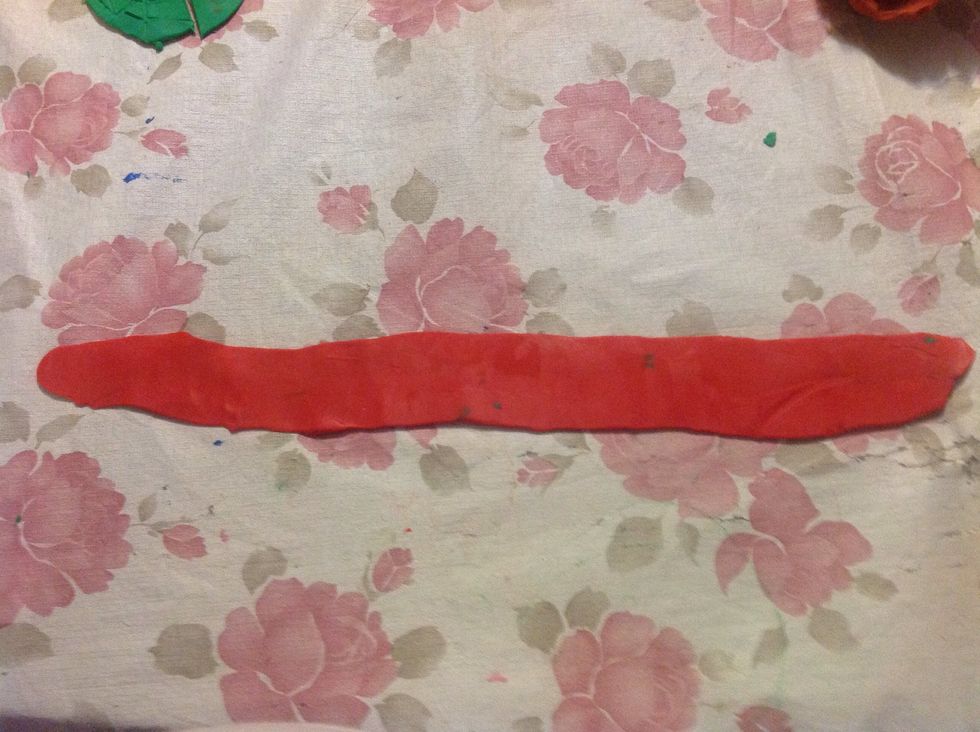 Ten press on it or use the rolling pin .