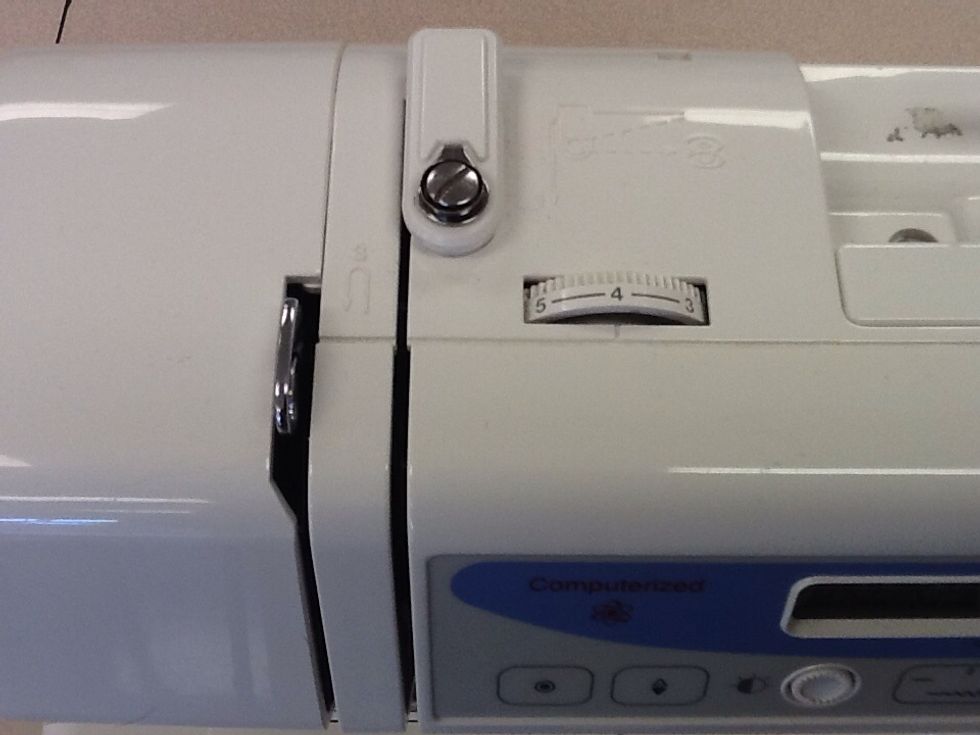 Tension should be at 4 normally.