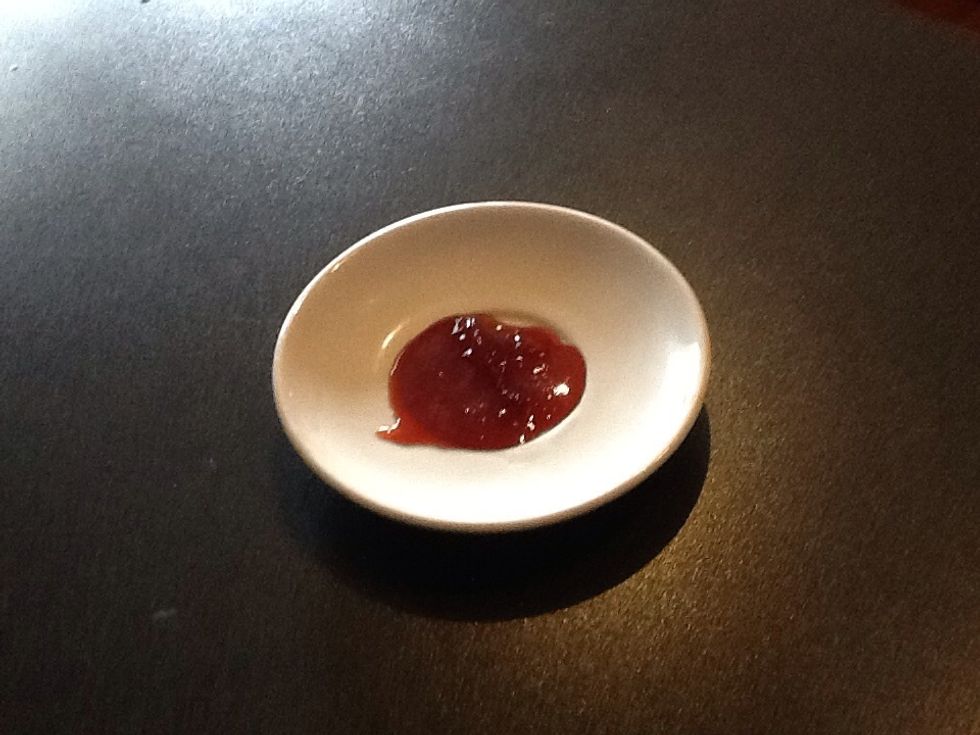 Test jam mixture to see if it is set