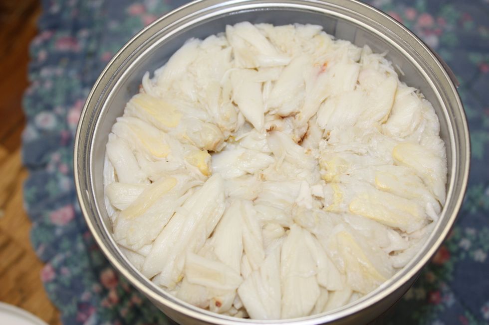 Test your crab. Take a taste. Be sure to drain any liquid.