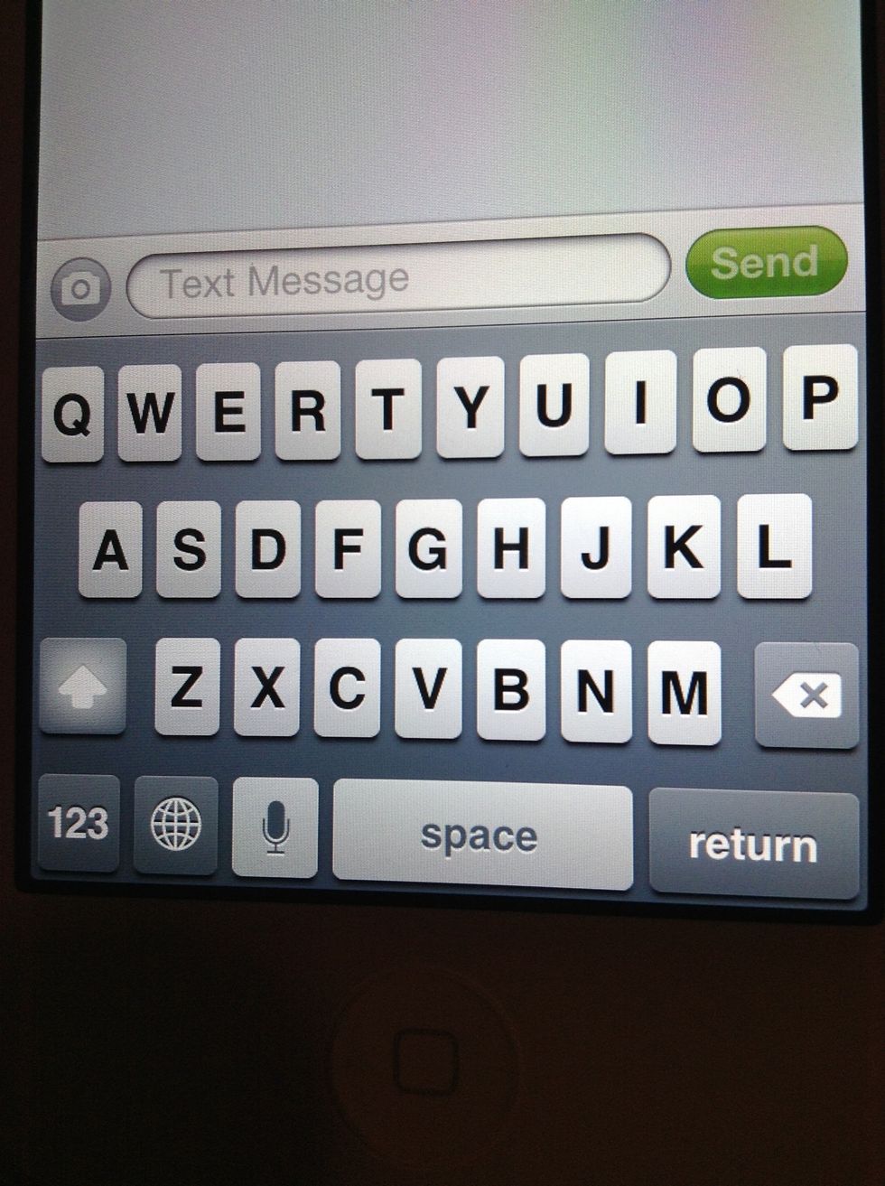 Text bubbles are GREEN when not using iMessage. You will have to turn on cellular data to send these messages, and therefore be charged the rates.