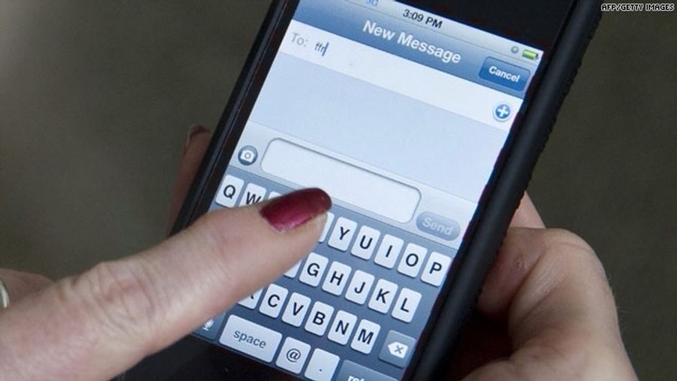 Text your invitation as a reminder three days before the party. Your invitation you created was automatically saved to your photos, so it's easy to paste it right into a text message!