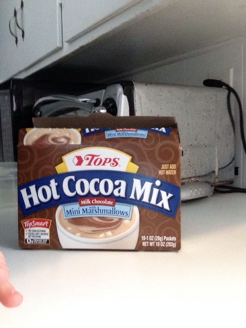 Than get out some hot chocolate mix