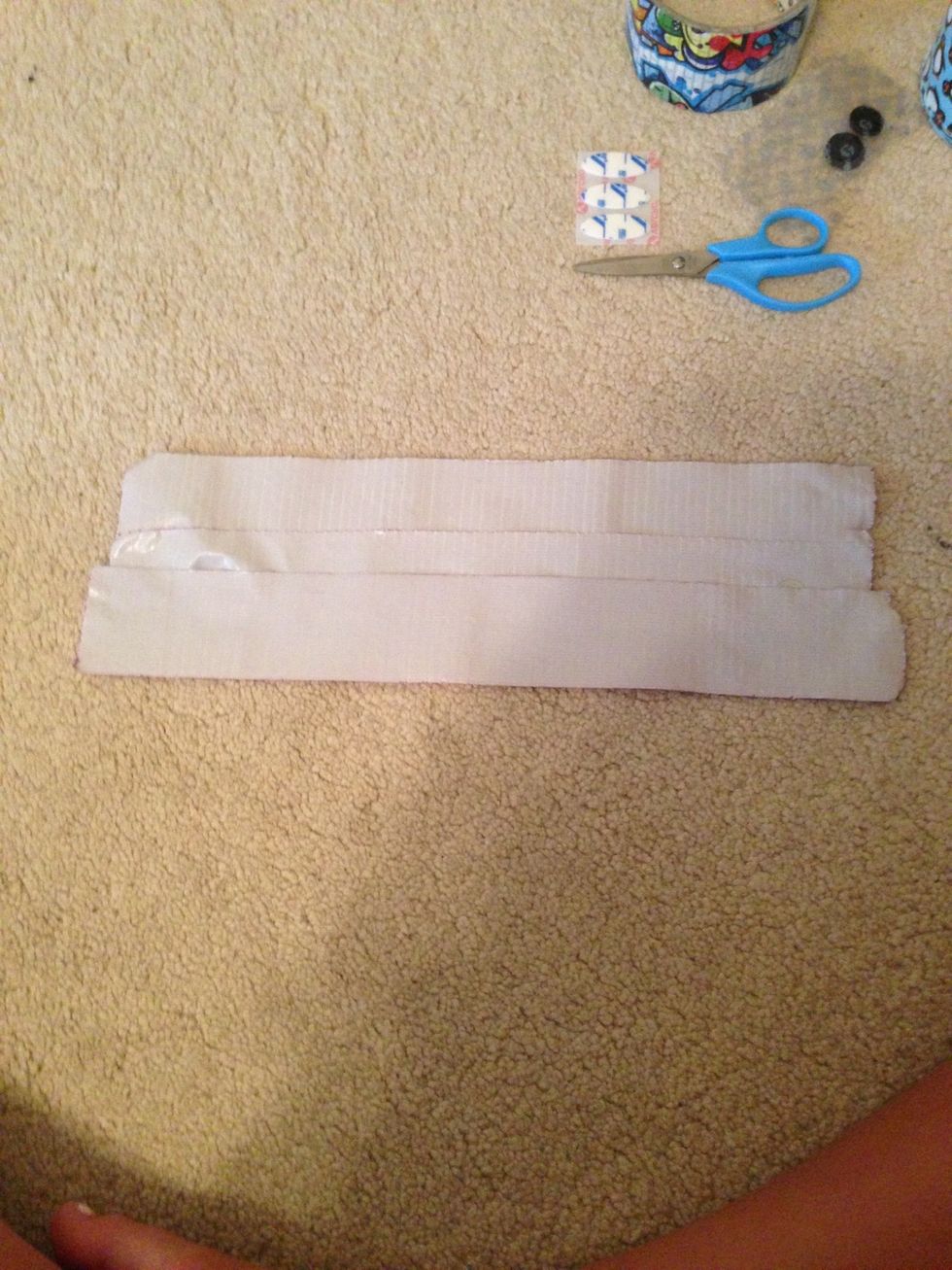 Than put them on top of each other so it looks like this