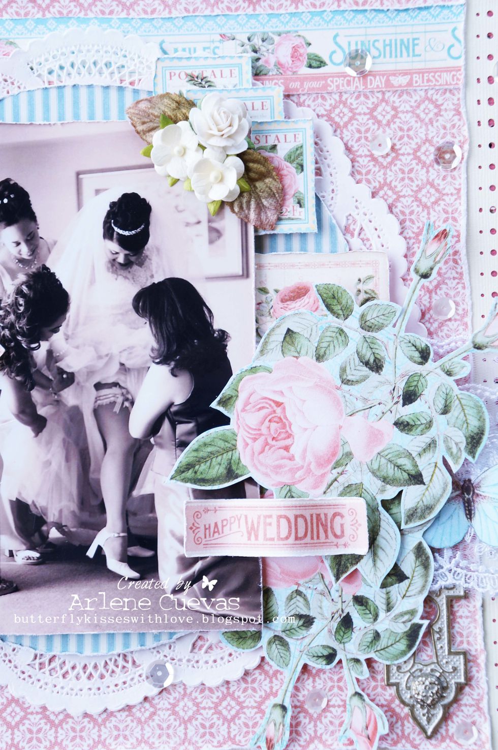 Thank you for joining me for this tutorial! Find me on Facebook at Arlene Butterflykisses!