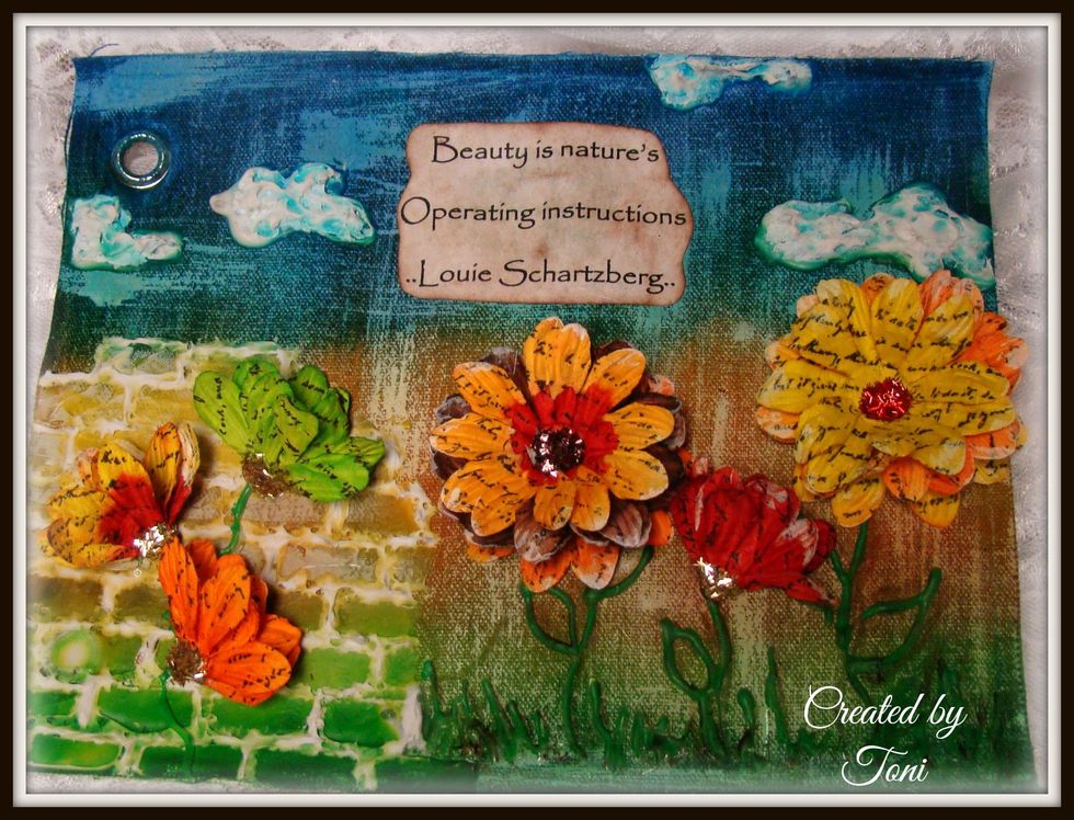 Thank you for stopping by and for more creative inspiration check out my blog @ http://www.toni-burks.blogspot.com/