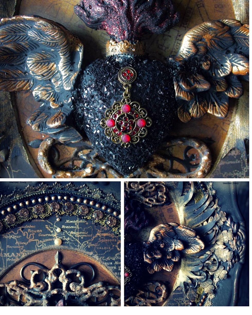 Thank you so much for joining us here! It's a pleasure to share this satisfying creative process with you! go to the Muse for more www.sandraevertson.com