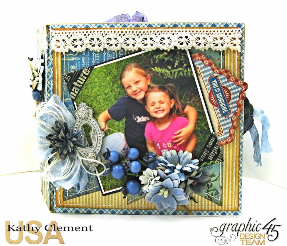 Thanks for stopping by today! I hope I shared some helpful tips with you. I'd love to hear from you in the comment section below. Enjoy making your own Graphic 45 Staples Square Tag Album!