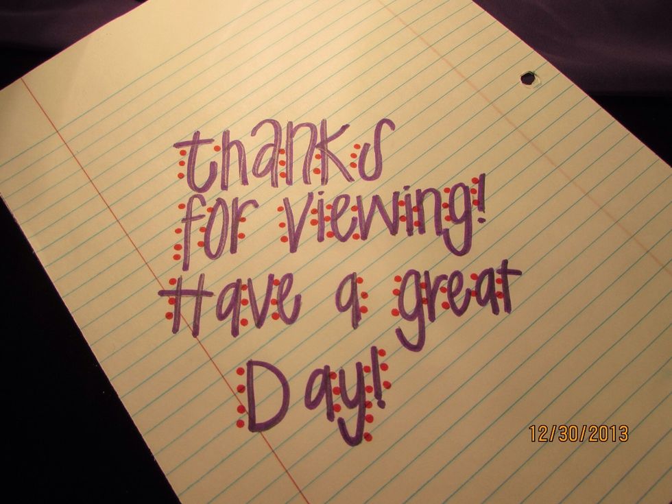 Thanks for taking the time to view my guide! Message me to request anything!