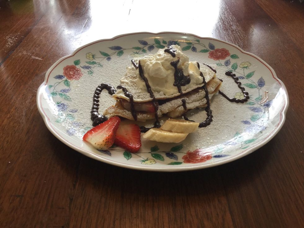 Thanks for watching and I hope you can make a lovely Nutella crepe like mine!