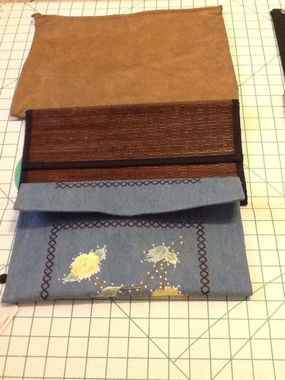 That is it! Now carry your creation with your head held high! Here are examples of what I have done and you can do the same. Be creative. The brown leather bag will be the subject of my next guide.