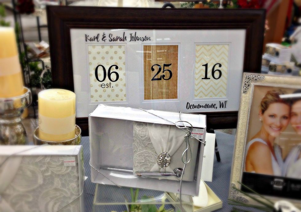 That's how easy it is to DIY your own custom wedding date frame. Once you make one, you'll want to make more! Watch out - your family & friends will probably be asking you to make them some, too!
