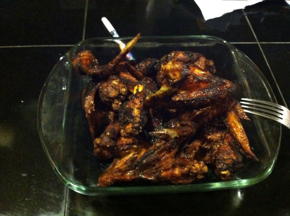 That's how they look when they come out, crazy tender y'all and flavorfull