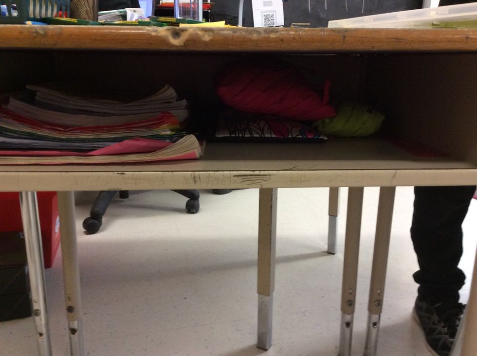 That's how you clean your desk