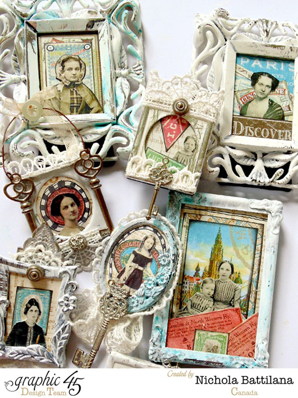 That's it! Give as small tokens of affection, attach a pin on the back to wear as a brooch, or affix a magnet for holding important documents on your terribly fancy fridge :) Enjoy!