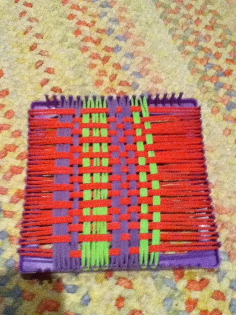 That's my pattern but you can do a different pattern(I'm not done)