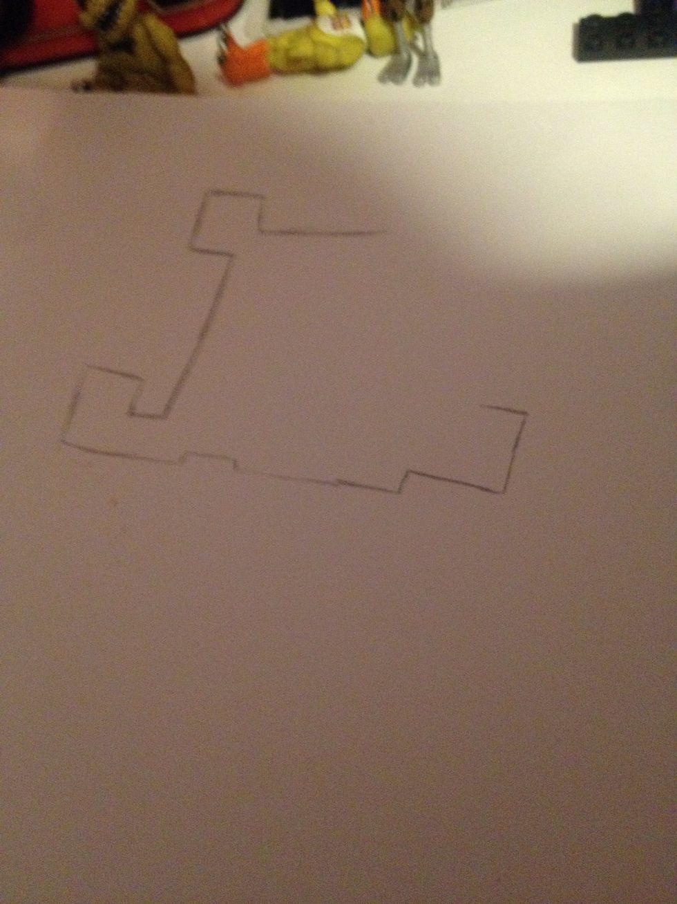 That's the second part of the second foot (There's only three parts)