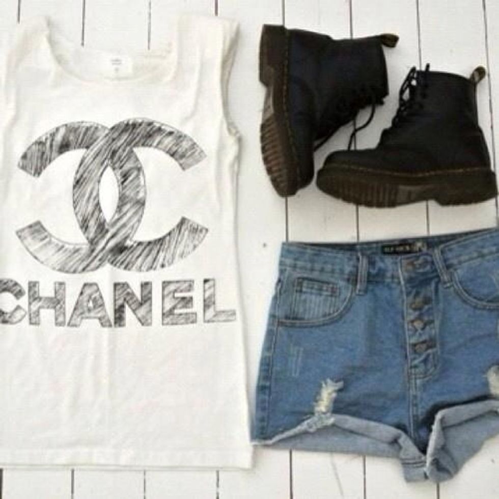 That's what I wore when I went to take her ......nice isn't it????