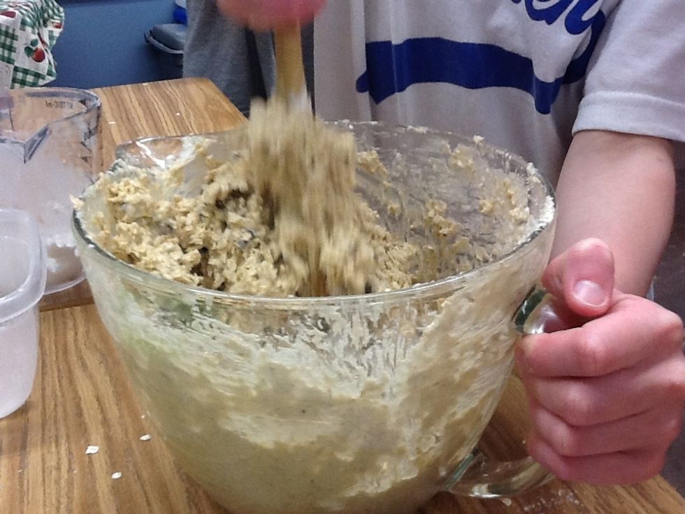 That's what it should look like when done mixing.