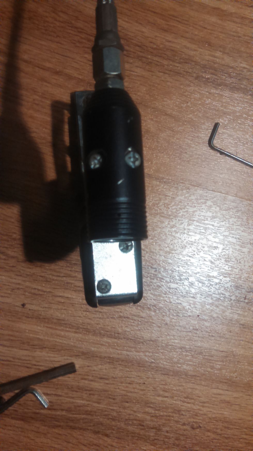 The 3rd location for a leak will come from the asa, as shown in the picture. It rarely goes bad, however if it does it must be replaced, as it cannot be repaired. Its held on by the two screws on top.