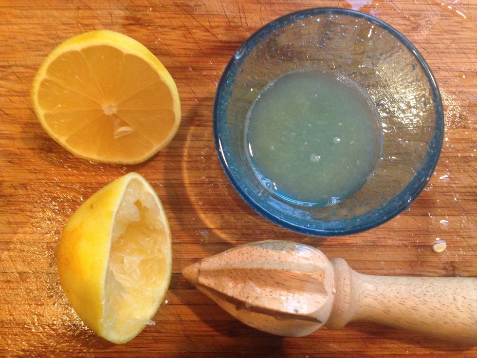 The acidity in the lemon will work with the naturally occurring pectin in the apple.