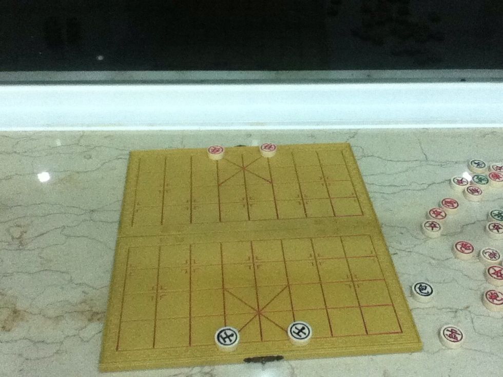 The Advisors are located near the center, they are next to the Elephants.