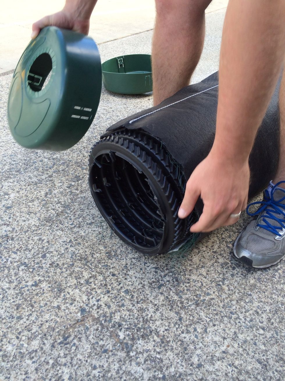 The AES offset adaptor is installed the same way.