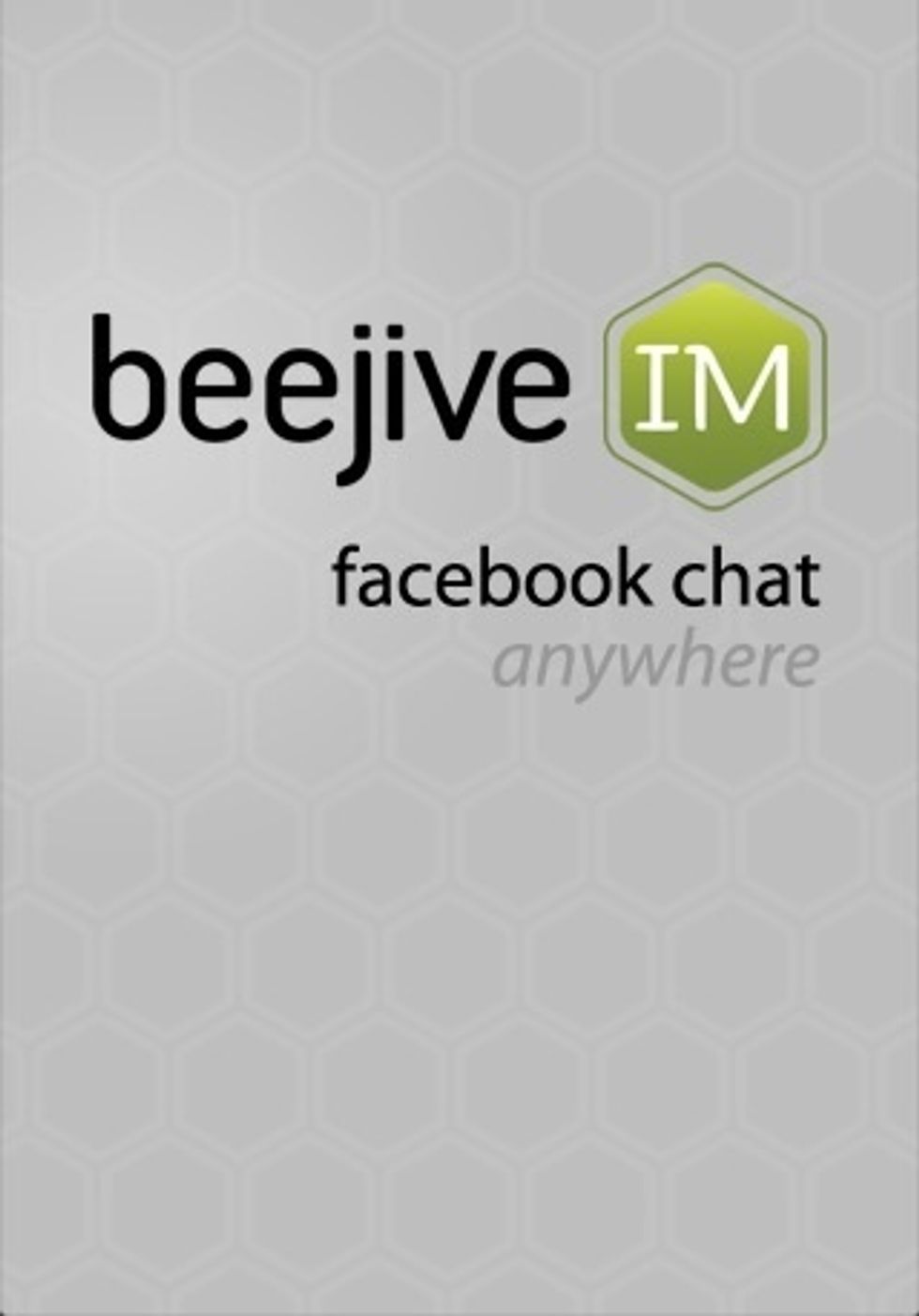 The app is called Beejive for Facebook. It doesn't seem to be all that well known. But you'll soon see that it works, it's unique, has loads of features and a nice (but unusual) interface.