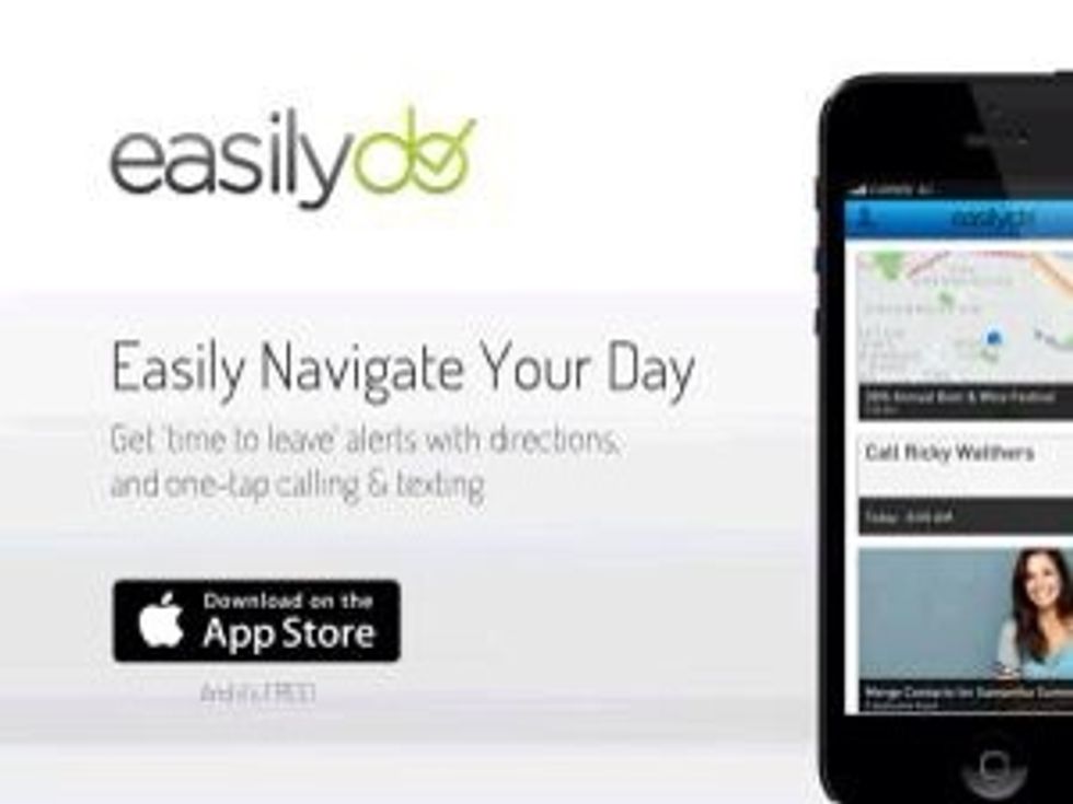 The app is called EasilyDo and its free in the App Store.