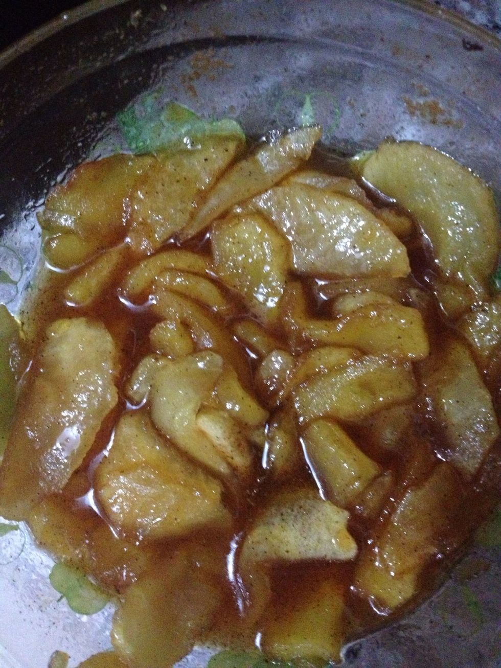 The apples should be soft but not pureed