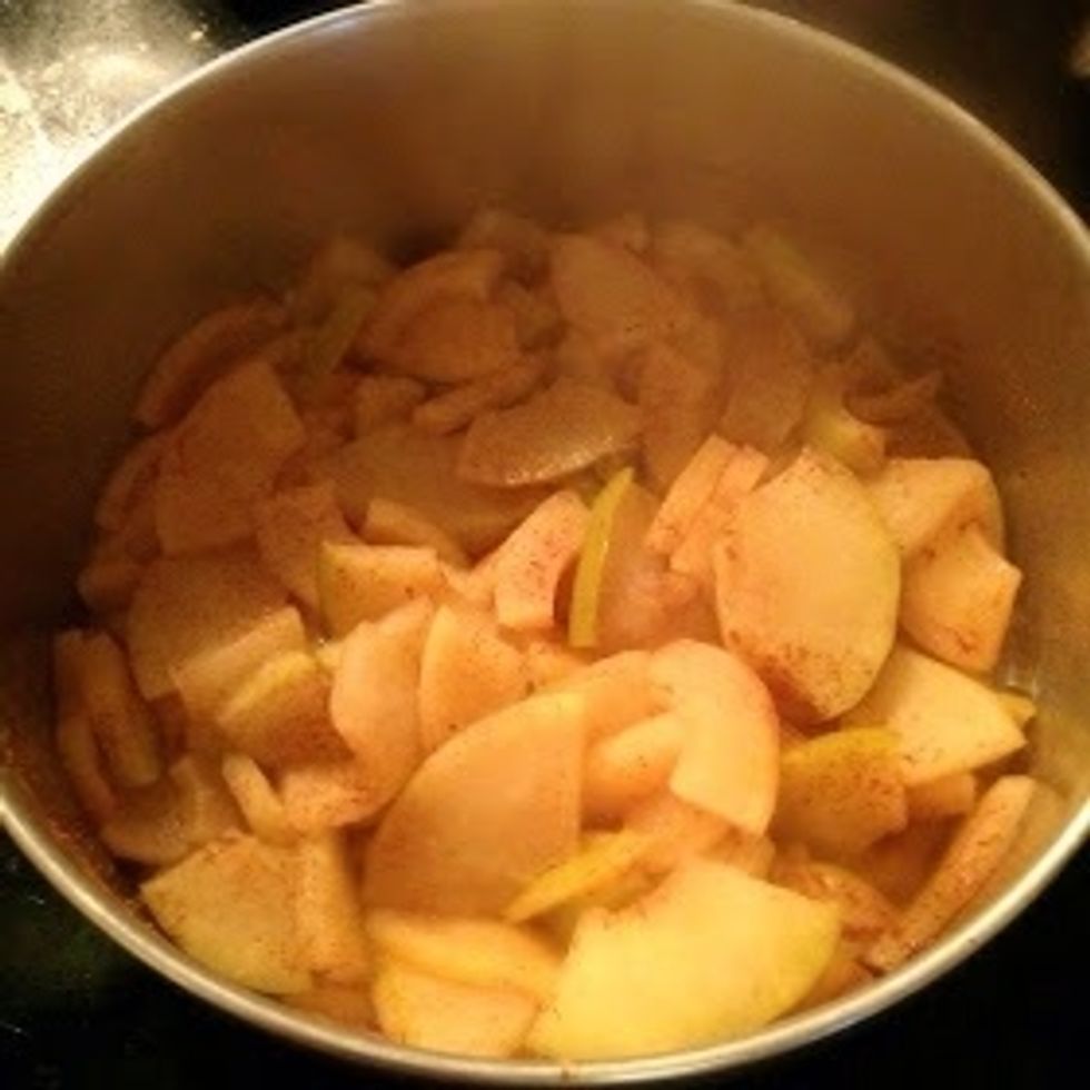 The apples will get softer as time goes by. You may need to add more water.