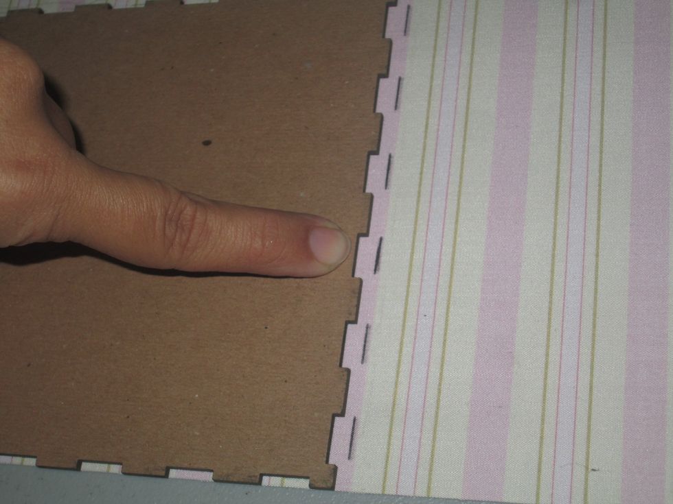 The area that pops out further will need to remain free of layers so it will fit completely into the neighboring piece.