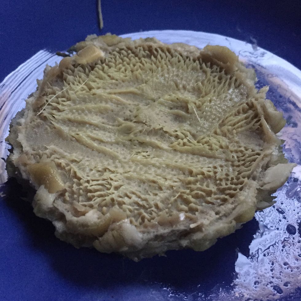 The artichoke's heart is ready to eat, well almost ;-) to you to find a recipe to accompany ! But you can eat it so with putting vinaigrette on it.