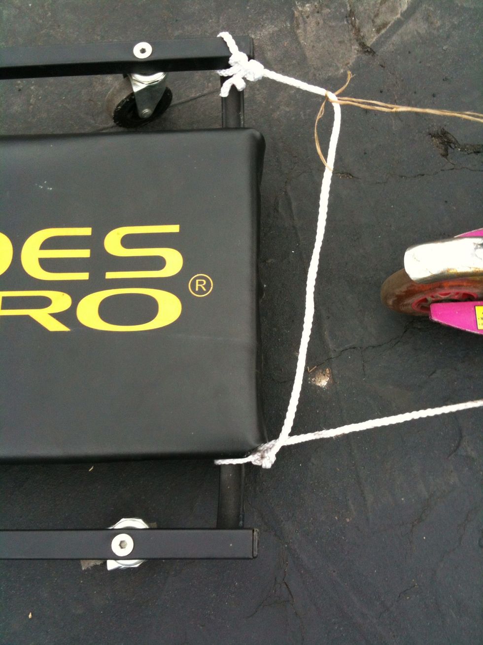 The back knots should look something like this ...