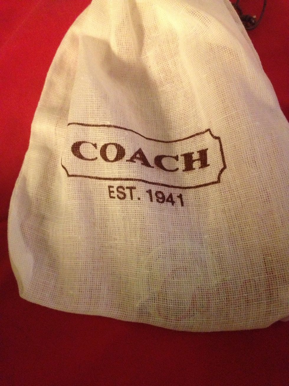 The bag where small items go like keychains or luggage tags.