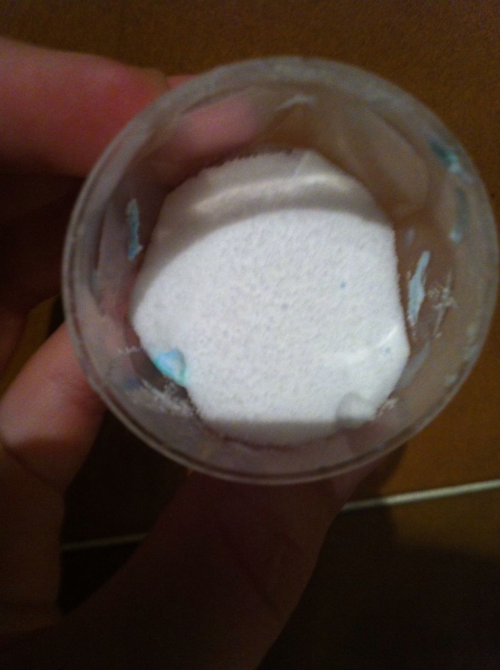 The baking soda! \ud83d\ude0a