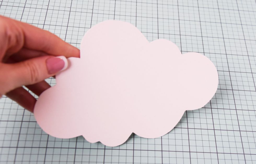 The base cards of cardstock. The width of the card can be adjusted by your preferences. My card have a size 6,4" * 4,4"