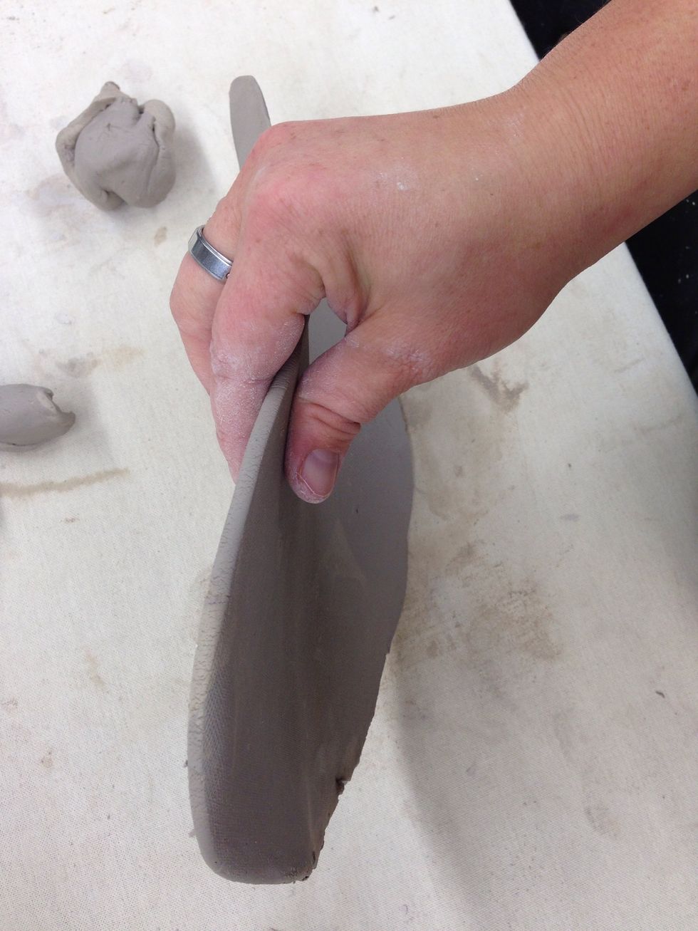 The base should be a least 1/4 to 1/2 inch thick.